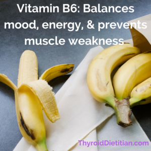 vitamin B6 and thyroid health