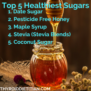 healthiest sugars